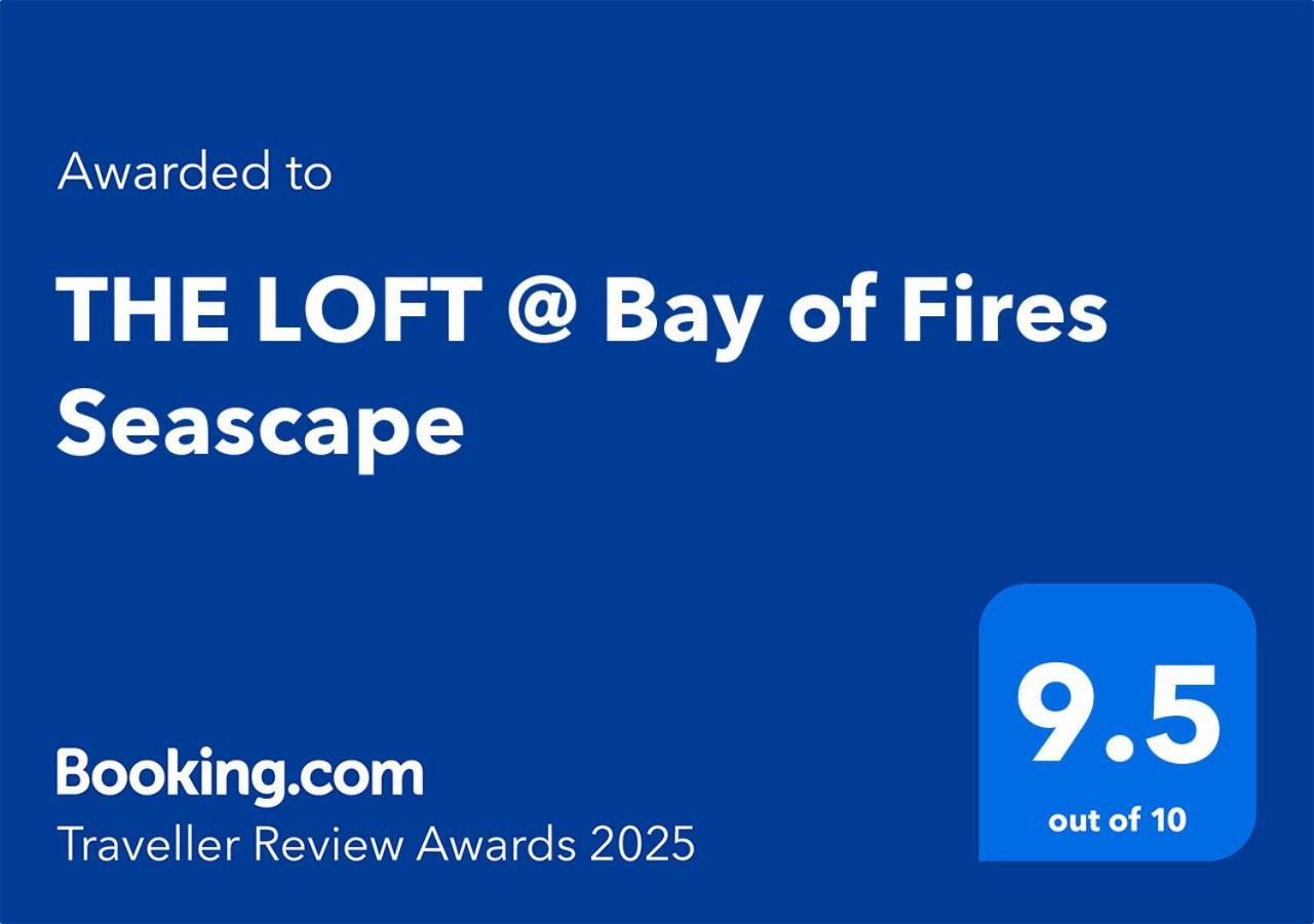 The Loft @ Bay Of Fires Seascape Apartment Binalong Bay Ngoại thất bức ảnh